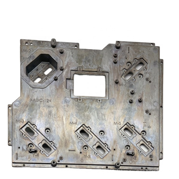 Aluminium OEM personnalisé coulée plaque métallique ADC12 Pièces de coquille de modèle CAST